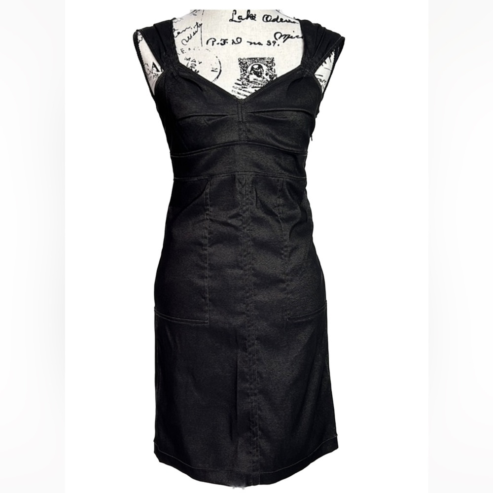 💥NWOT M.S.S.P Stretch Denim Dress Size Small
